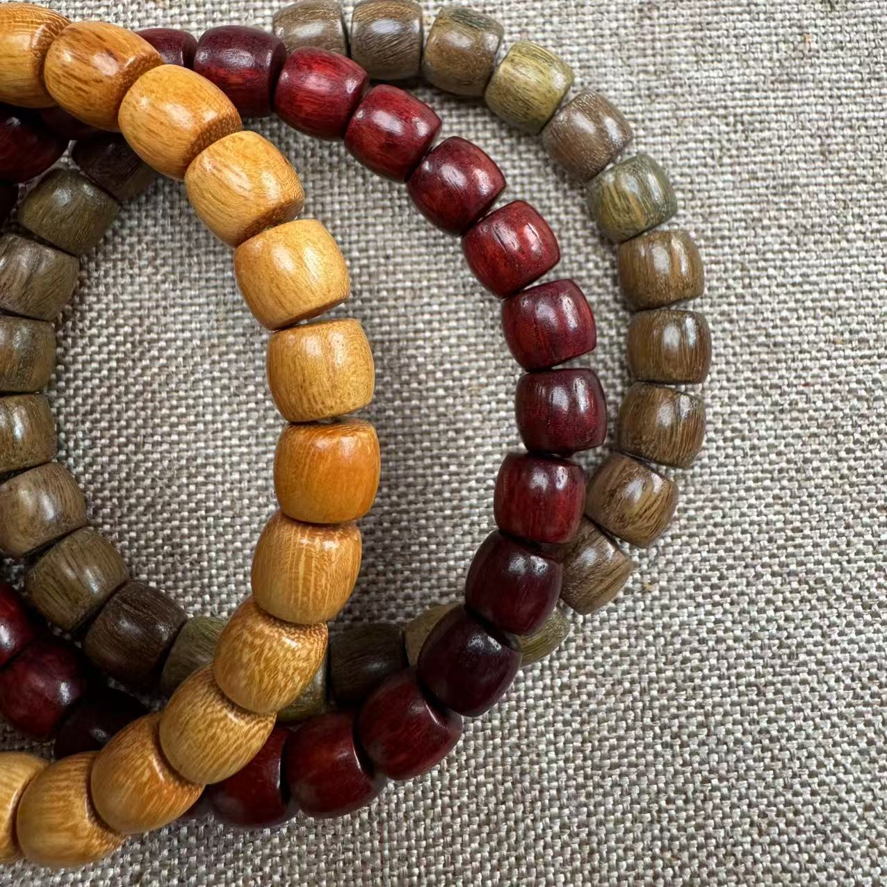 【芸奇】檀香三宝 芭比檀+绿檀+血檀共三条