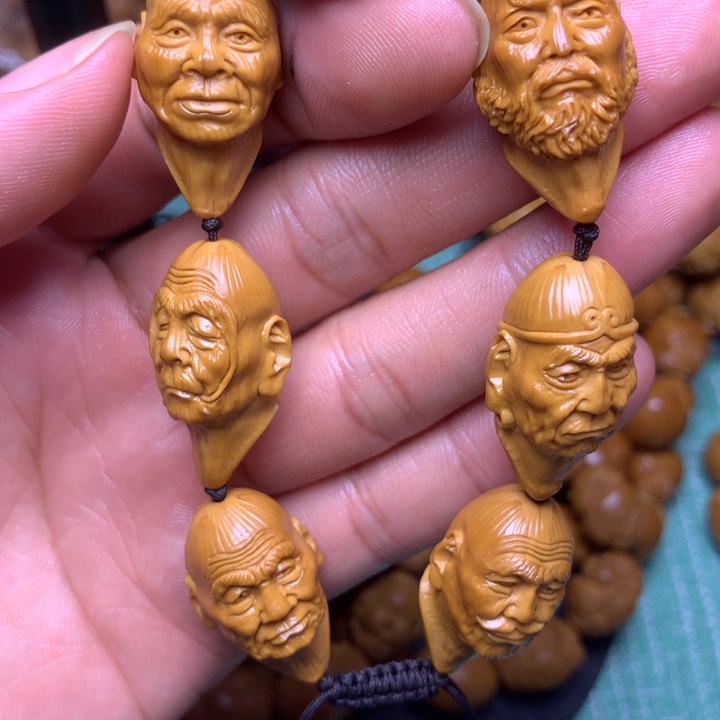 橄榄核手串/手链七星罗汉