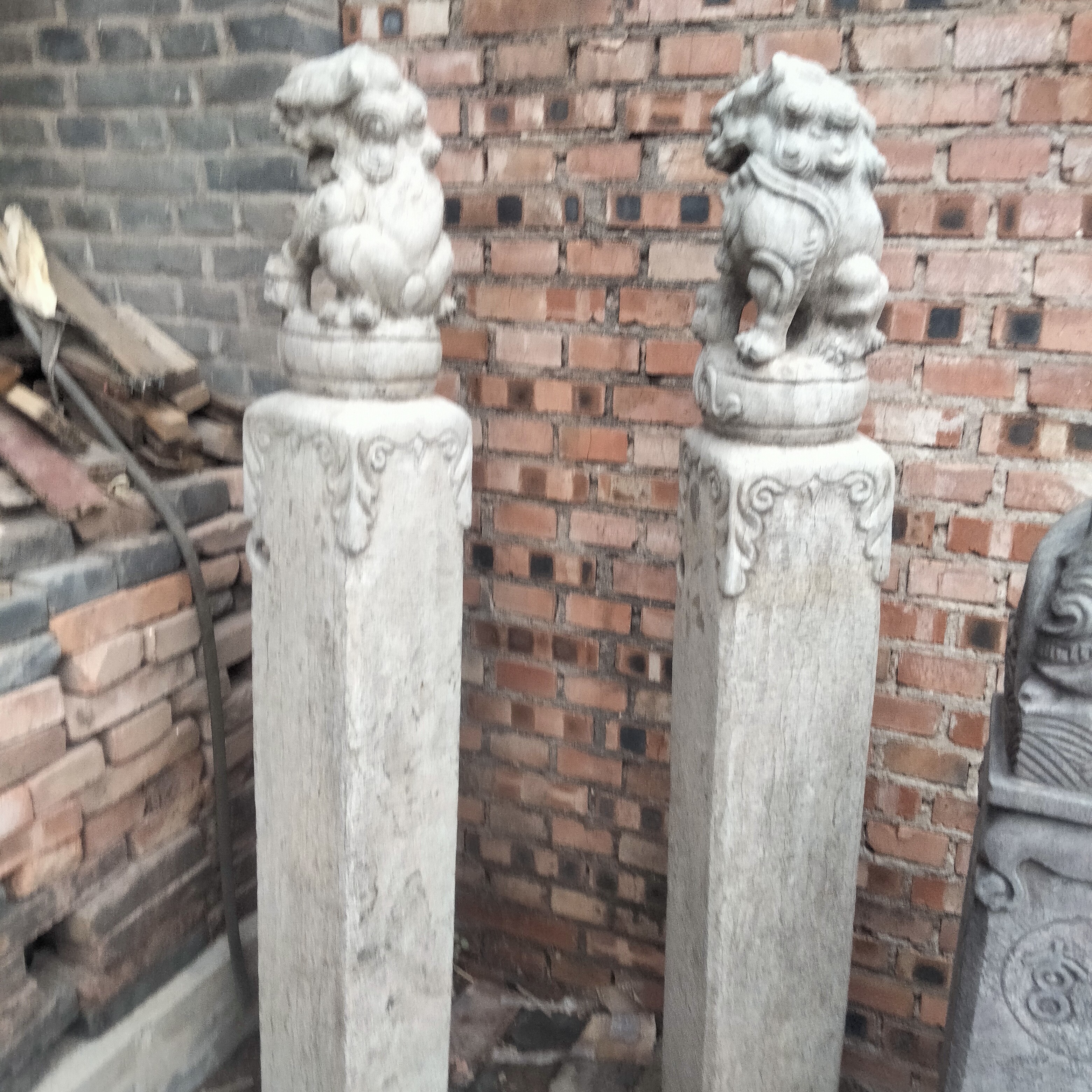 青石摆件虎兽包优。！，