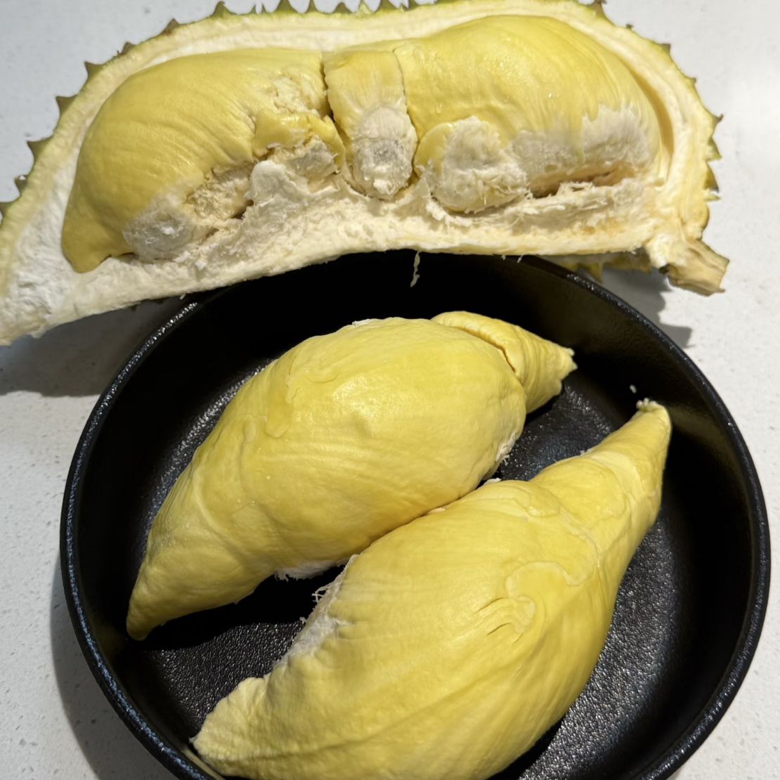 【成都2斤干包纯果肉】泰国金枕榴莲/金枕头鲜榴莲/核小榴莲/成都榴莲同城小时达/榴莲同城配金枕泰国