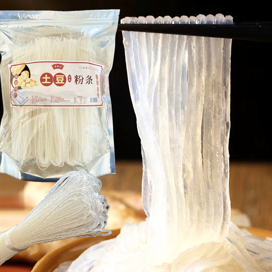 唯美浓新疆土豆粉条正宗洋芋粉条凉拌粉汤炒菜涮火锅炖肉爽滑筋道