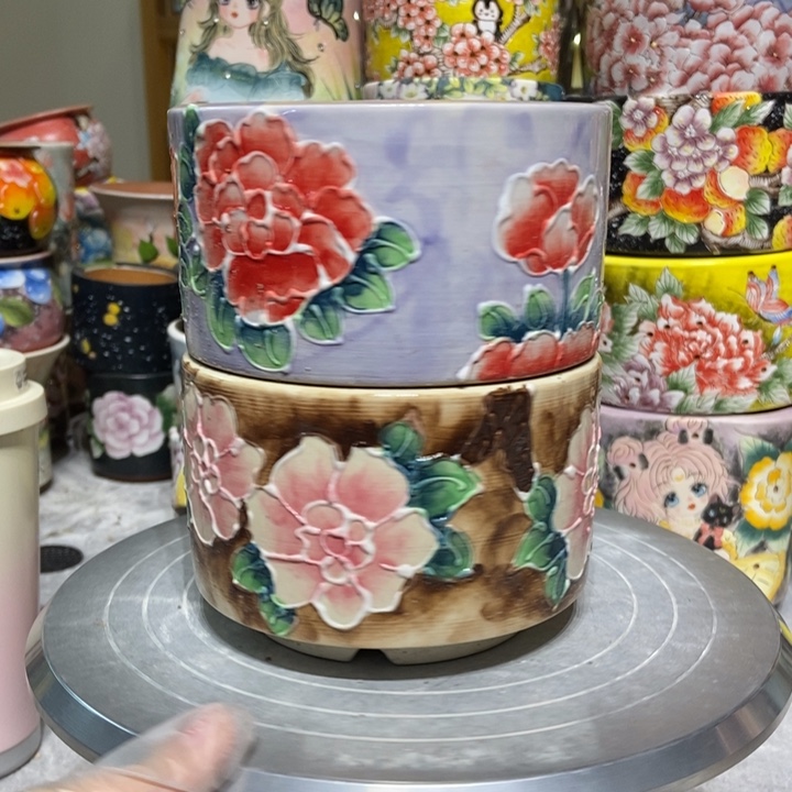 景德镇艺术手绘作品