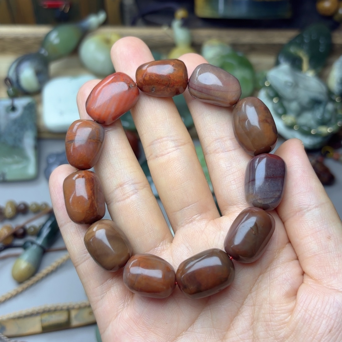 未镶嵌颈饰玛瑙/玉髓