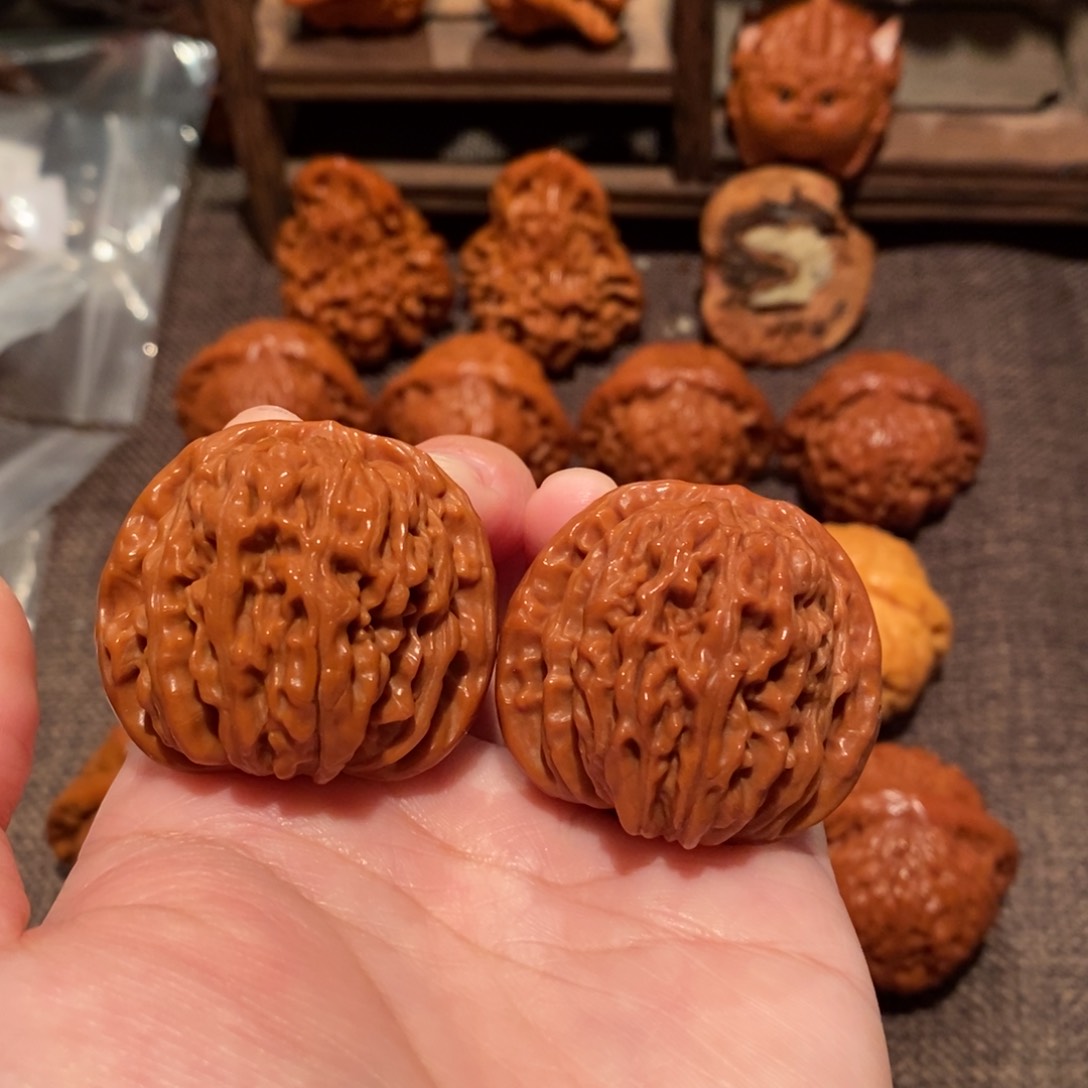 文玩核桃吊坠39四座楼399