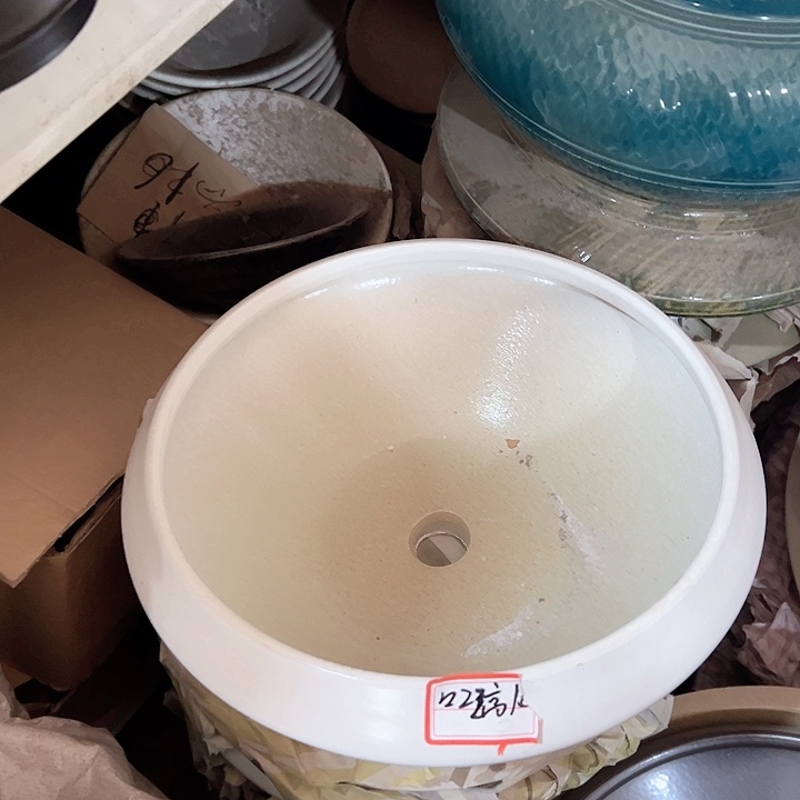 陶瓷景德镇精品花盆栽适合