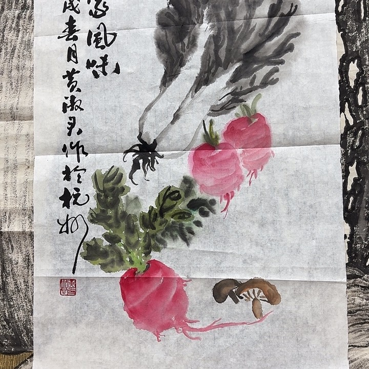 小***林国画国画作品软片作品