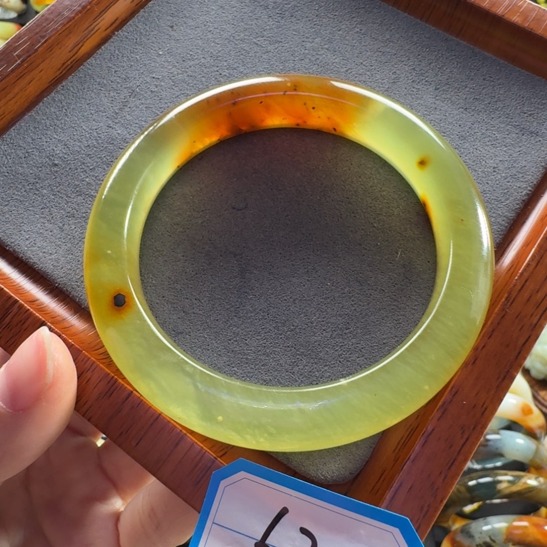 蛇纹石玉合金手镯