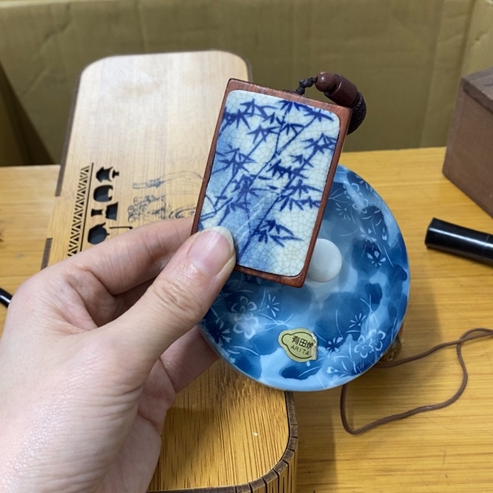 瓷片艺*哈中古工艺品树脂