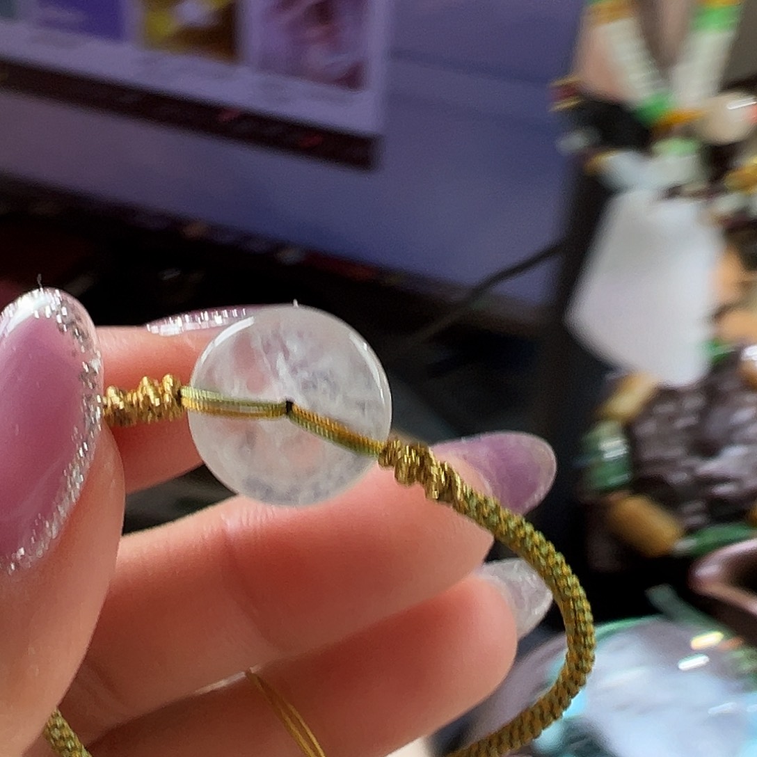 翡翠未镶嵌手链翡翠特色平安扣手绳漏价