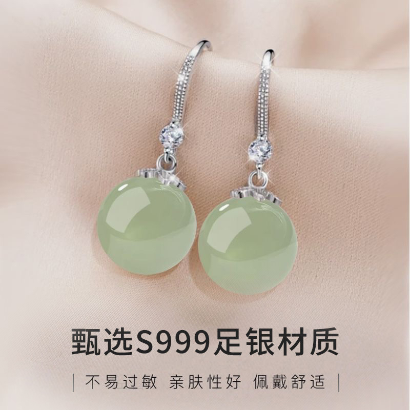 925银耳饰 s999纯银耳饰耳环2026新款爆款耳坠送妈妈生日礼物