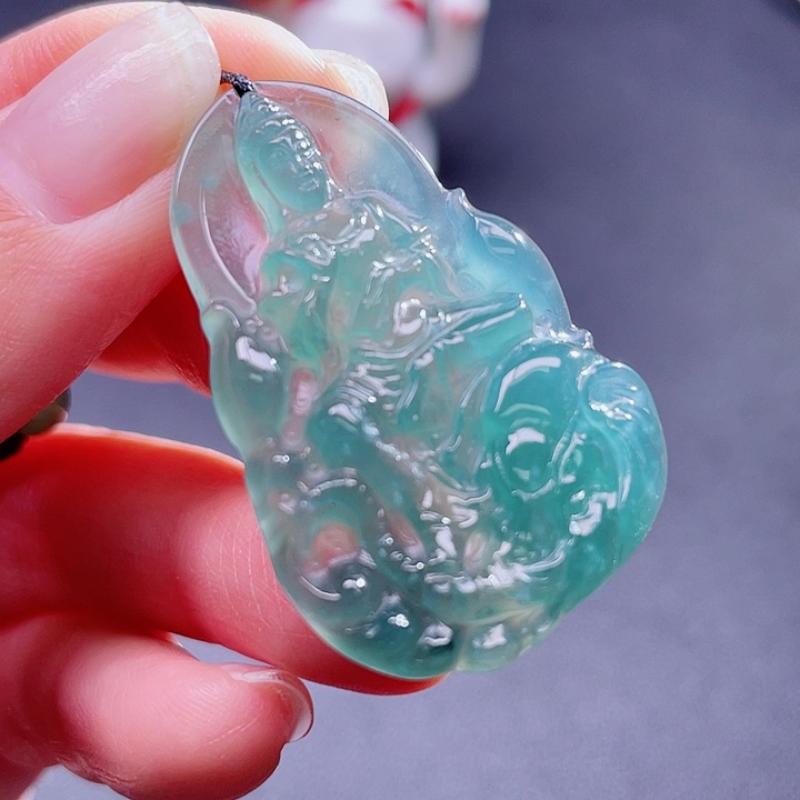 翡翠吊坠(不含链)未镶嵌