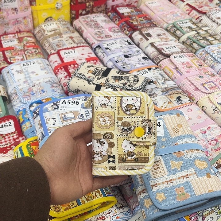 布艺存钱本手帐本