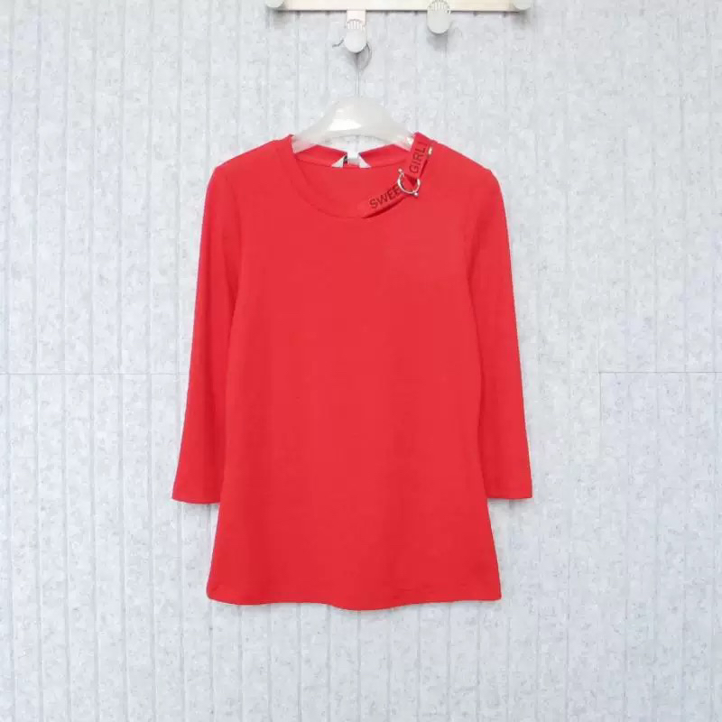 夏季百搭套头打底T恤