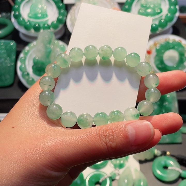 石英质玉手串未镶嵌