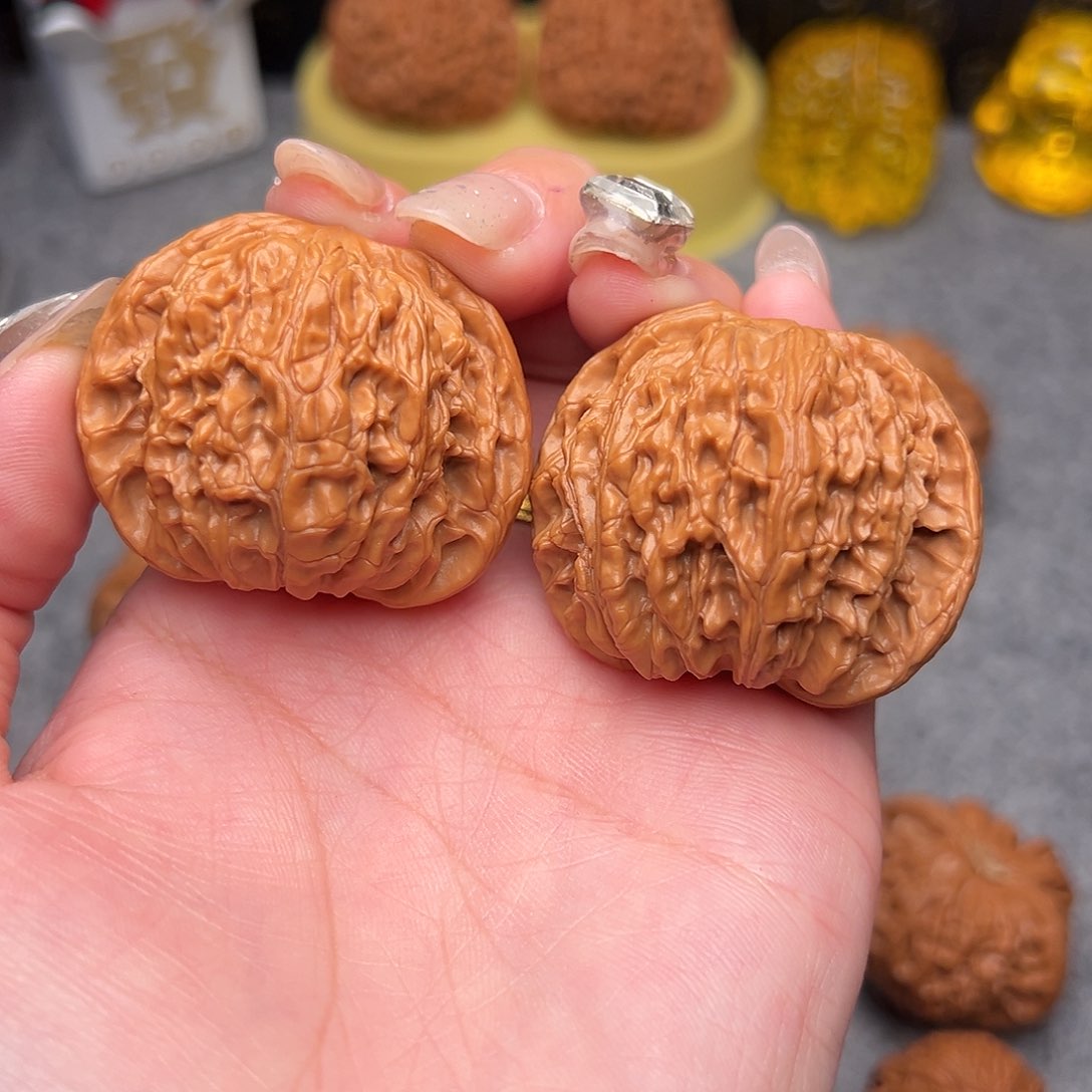 把件文玩核桃毕业精品精配山地磨42全品正磨