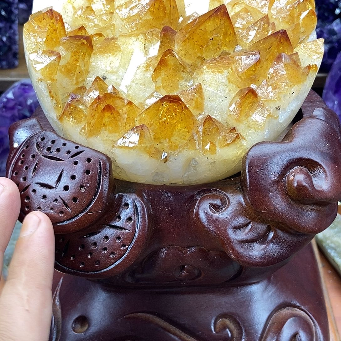 未镶嵌紫晶大型摆件（非配饰）