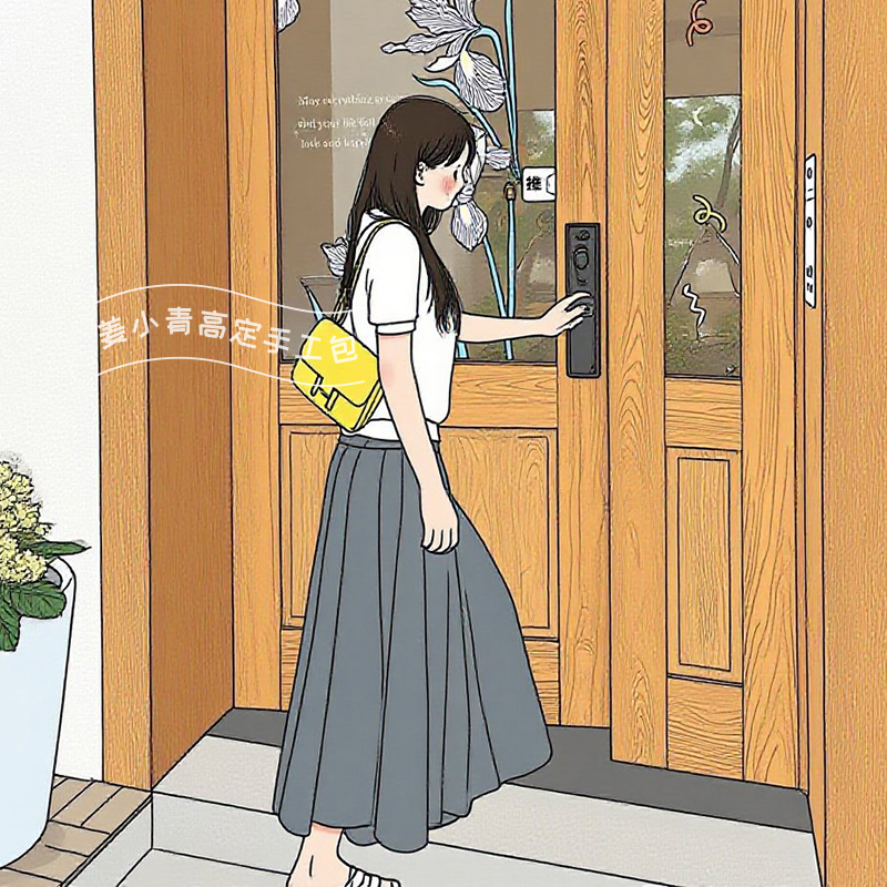 姜小青私定【康19彩色】升级版手工手提包【017】