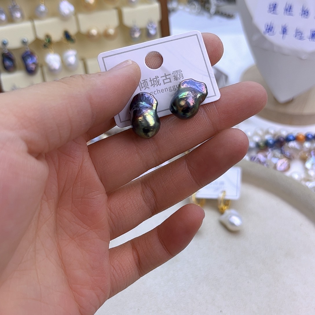 银S925镶嵌淡水珍珠项链定制的945