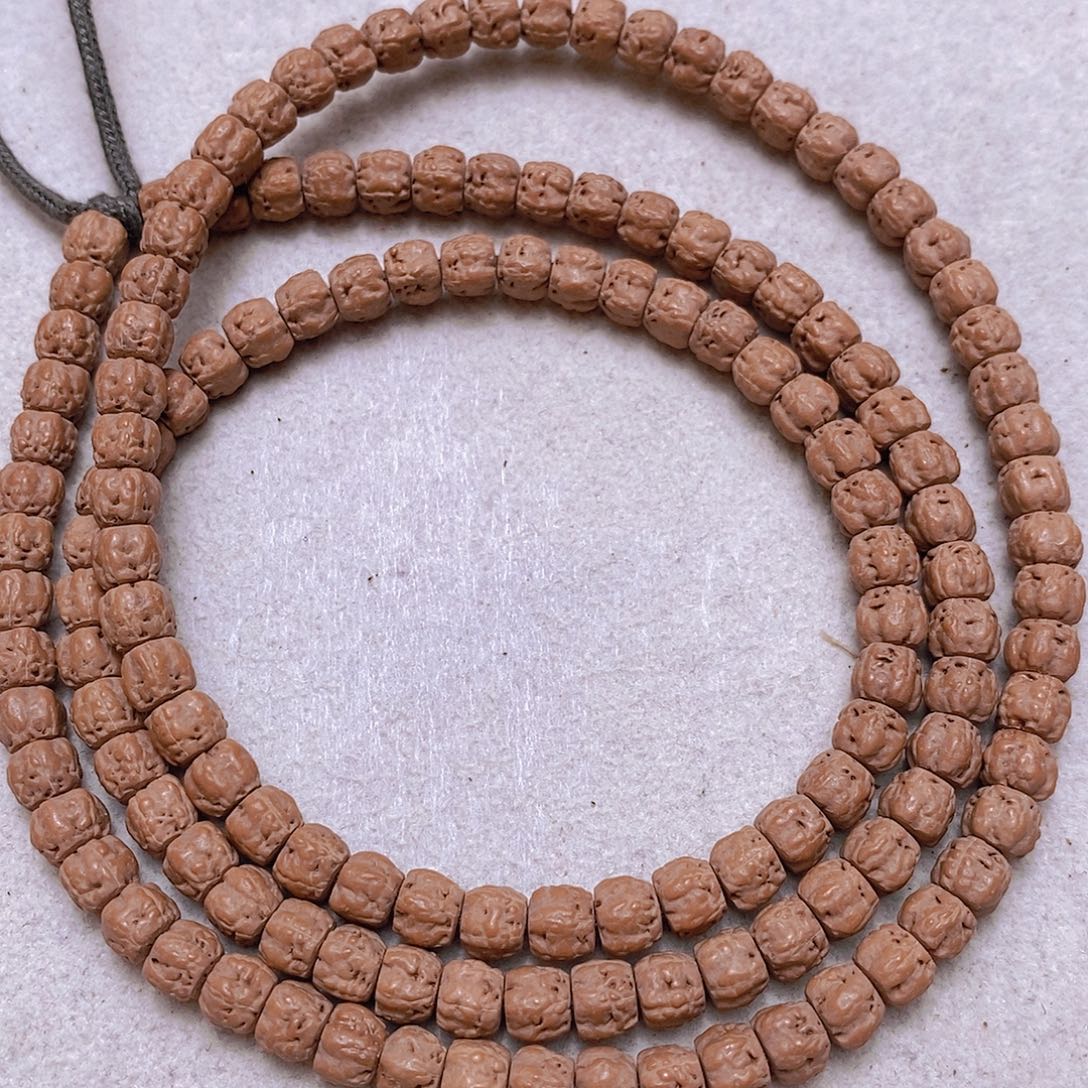 手串金刚菩提龙切小佛手108颗