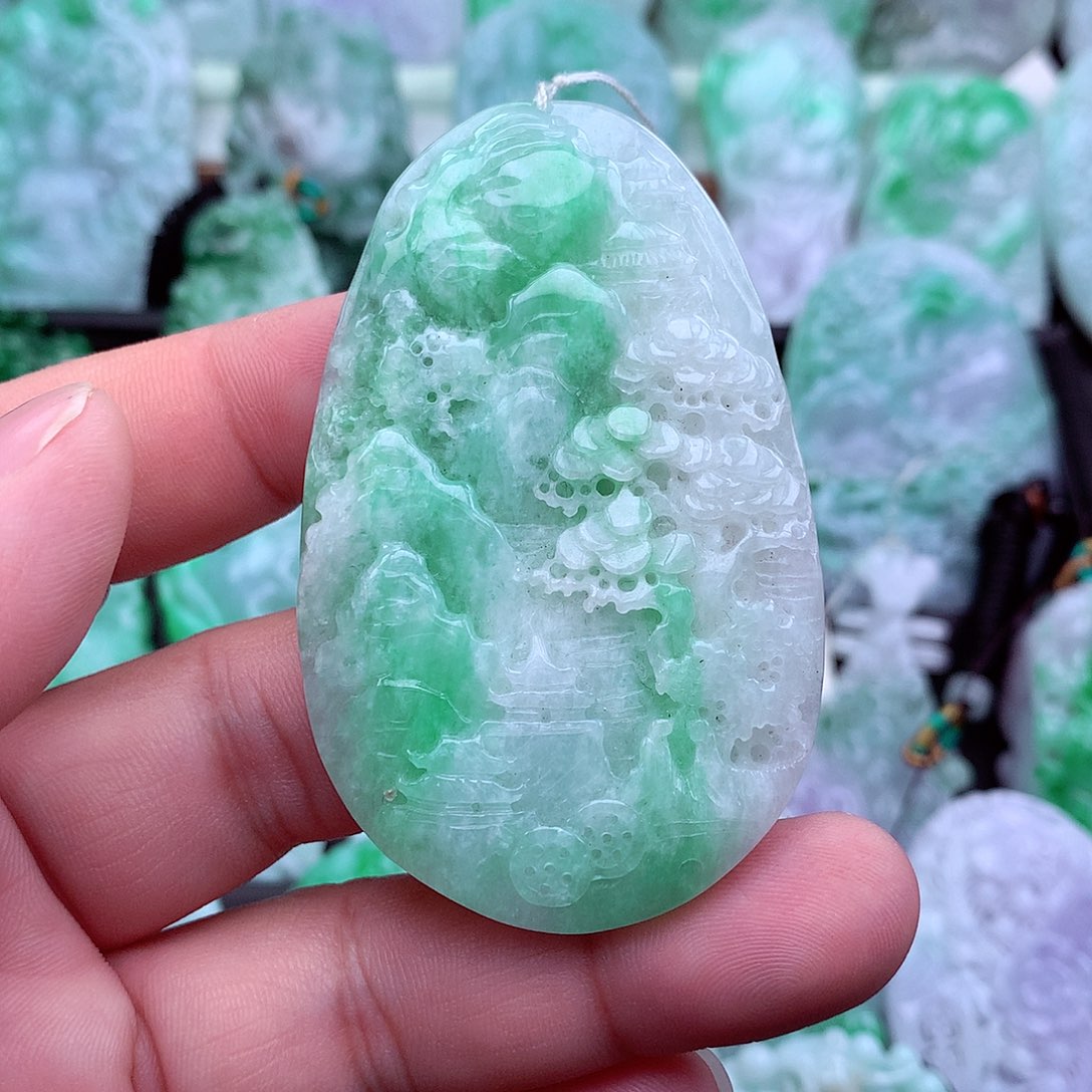 翡翠吊坠(不含链)未镶嵌