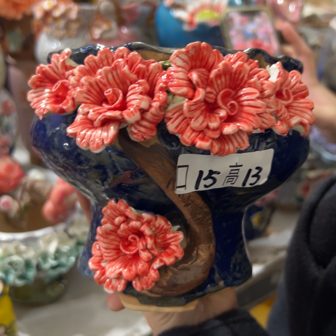 满20米秒退拉黑多肉花盆