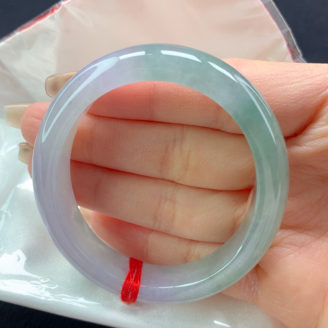 翡翠手镯未镶嵌（12号）（贵妃）正圈48-49可戴