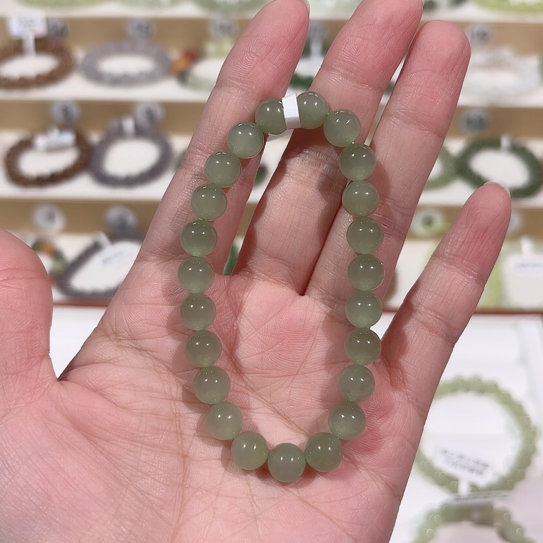 和田玉手链未镶嵌a