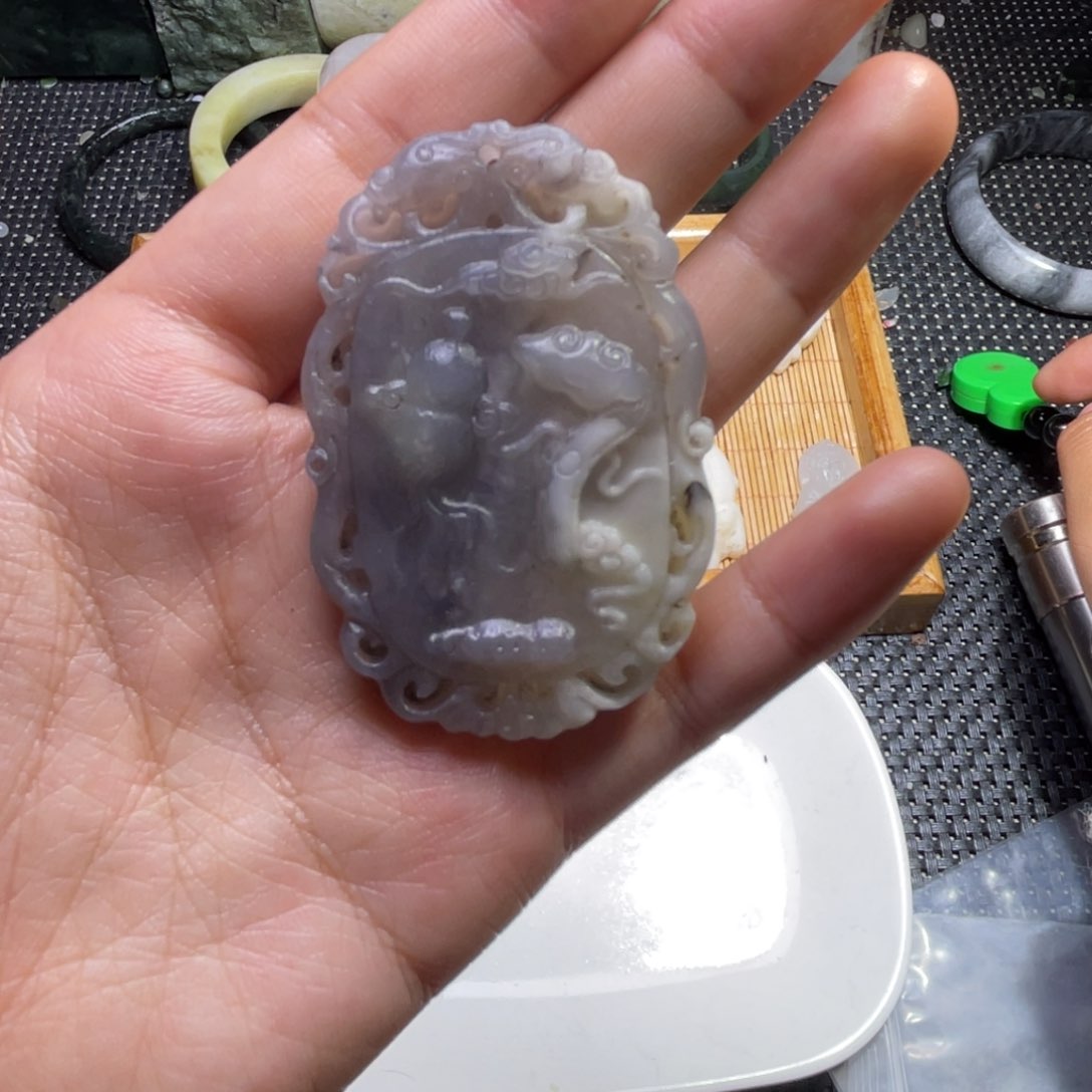 未镶嵌和田玉珠宝半成品