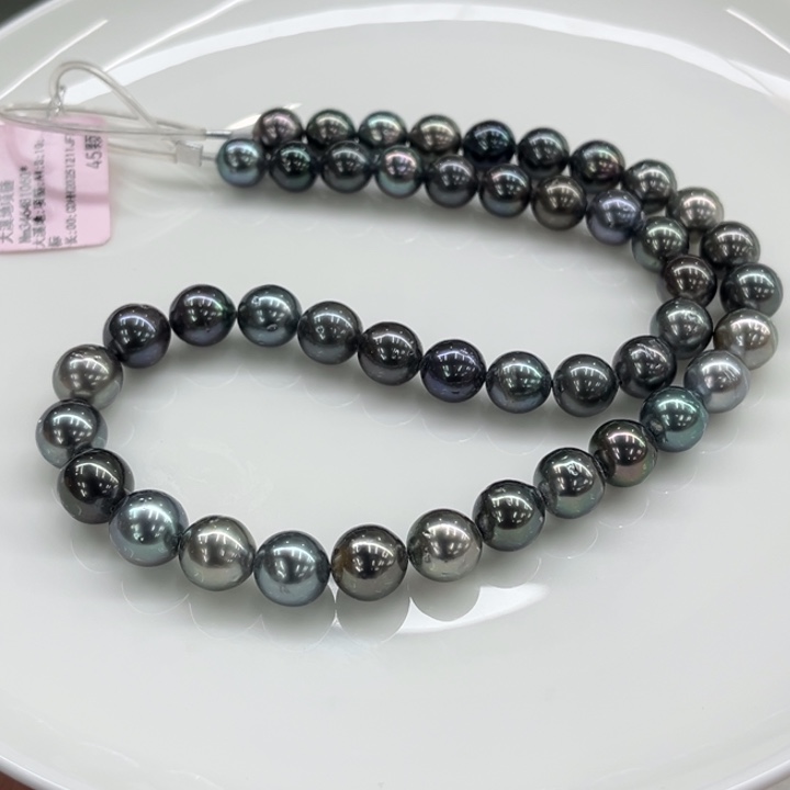 未镶嵌项链海水珍珠8-10mm