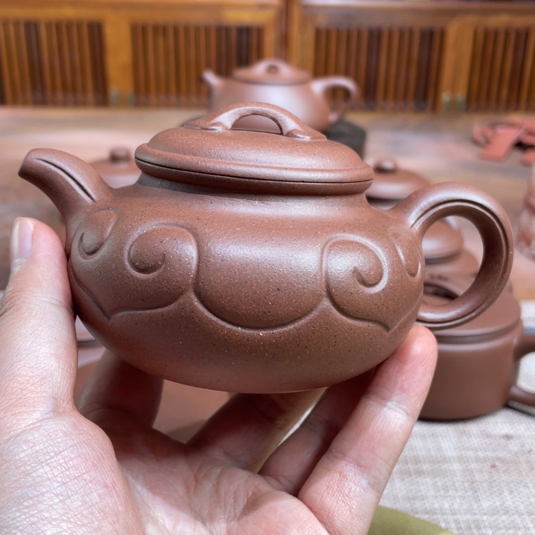 紫砂茶壶万**空宜兴紫砂原矿紫砂壶