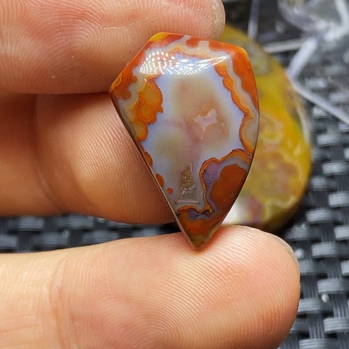 老***狠玛瑙/玉髓未镶嵌颈饰