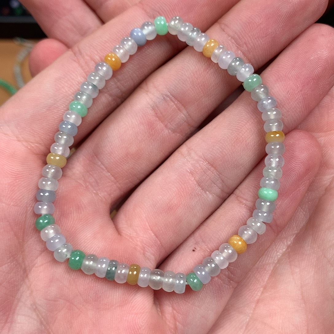 翡翠未镶嵌颈饰天然缅甸A货翡翠