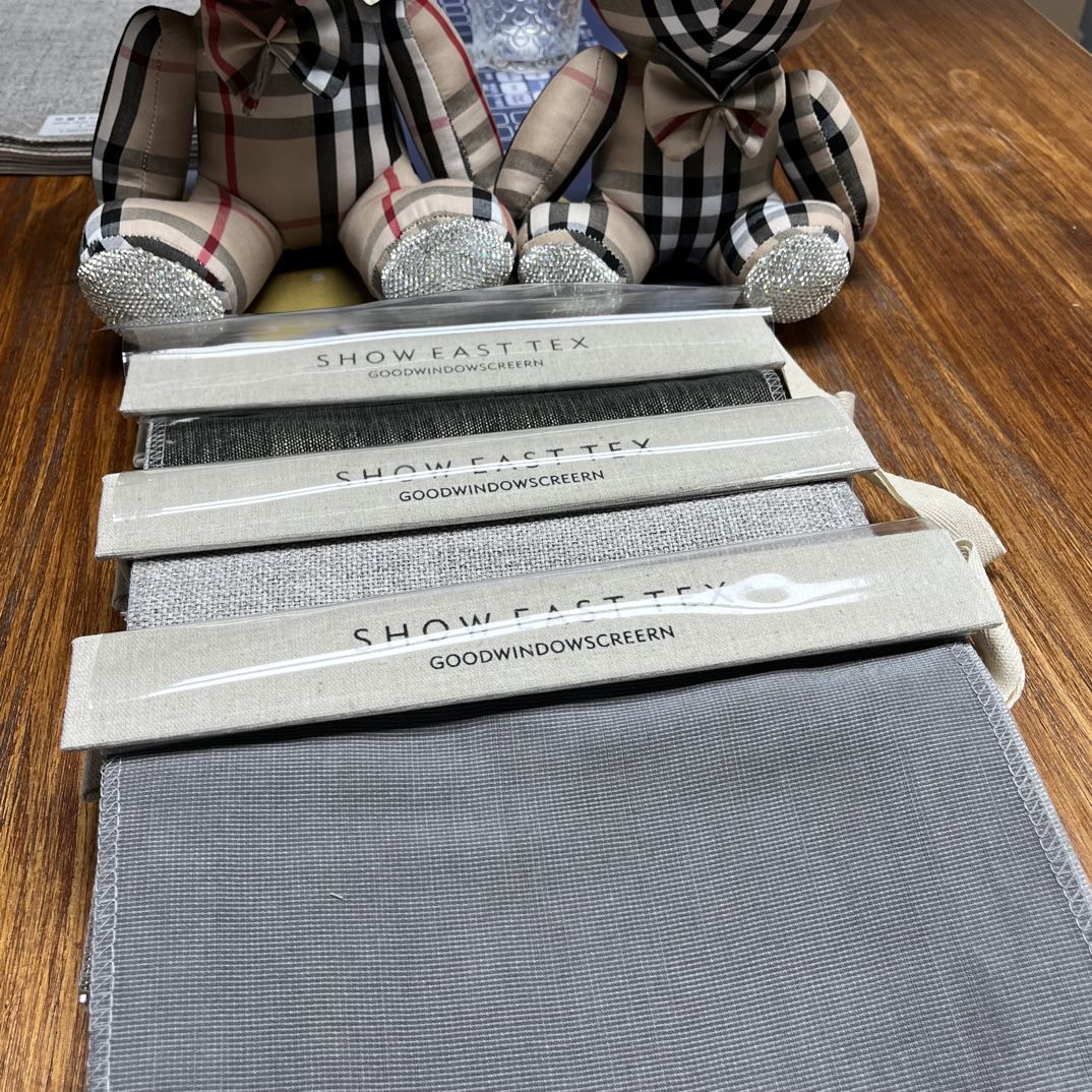 棉麻窗纱窗帘布艺设计师布艺3套样本包邮直抵在送3米面料加工成品