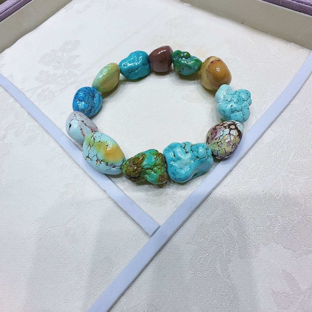 绿松石未镶嵌原矿绿松石