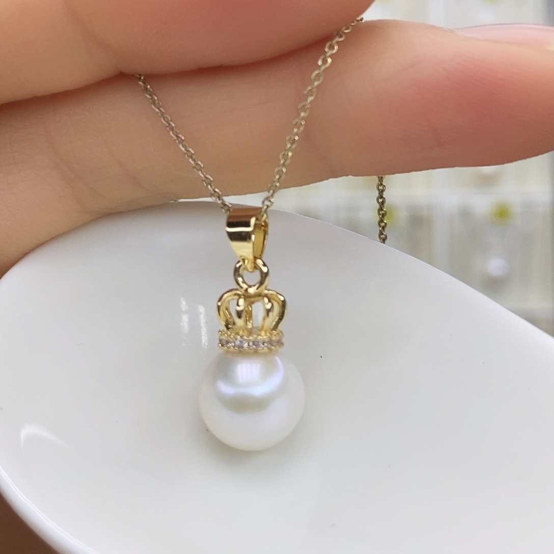 合金吊坠(赠链)淡水珍珠