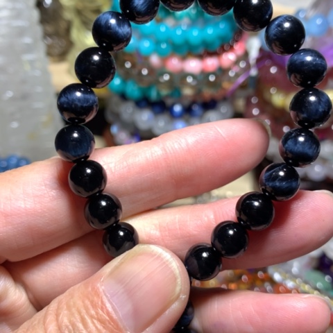 木变石（虎睛石）手链未镶嵌8mm手串