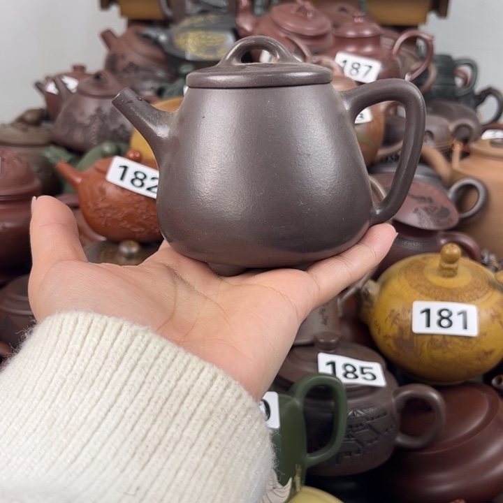 紫砂茶壶盖子微晃