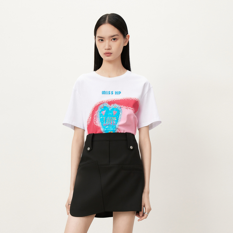 【商场同款】HPLY荷比俪2023秋季新款情人节限定上衣HYD34620318