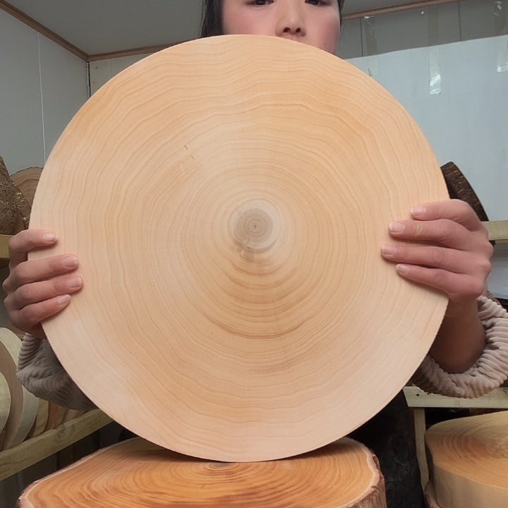木银杏树菜板整木整切