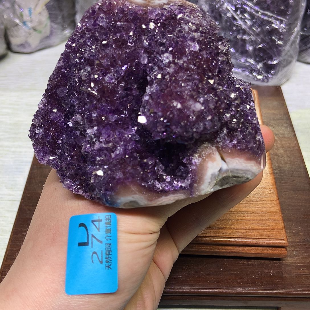 紫晶大型摆件（非配饰）未镶嵌