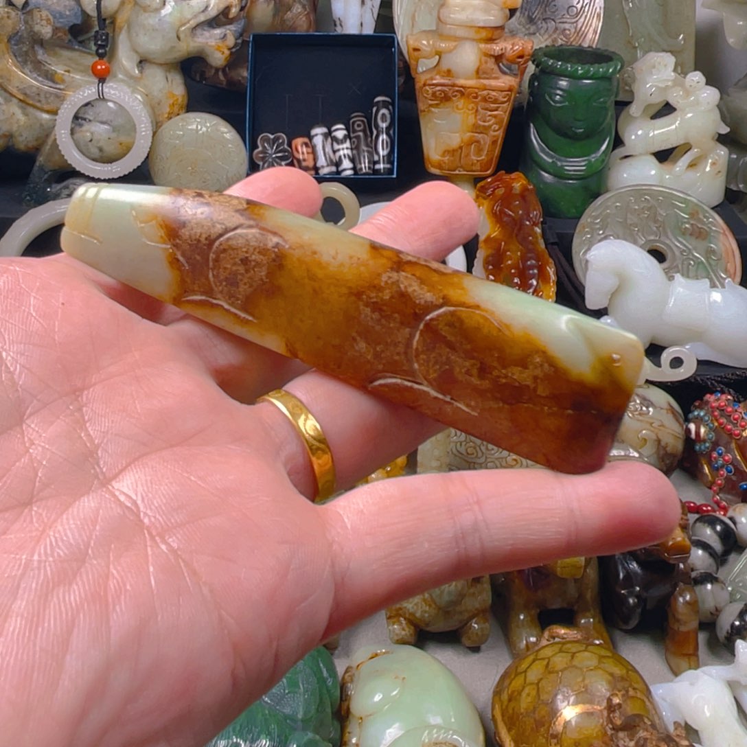 和田玉把件未镶嵌11