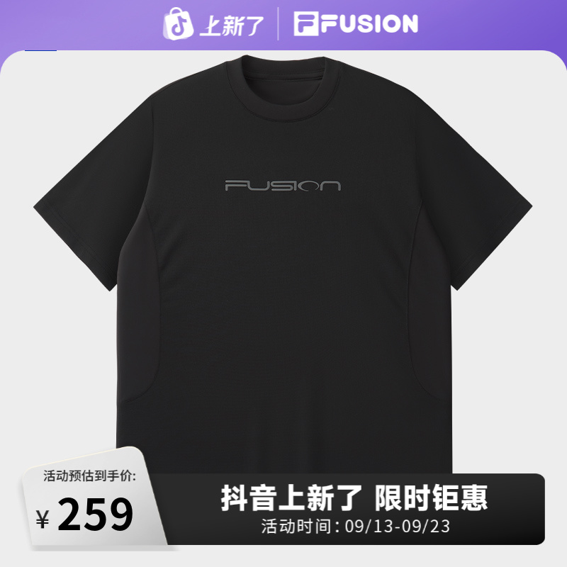 FILA斐乐潮牌正品男款百搭潮流户外运动休闲百搭短袖T11M527105