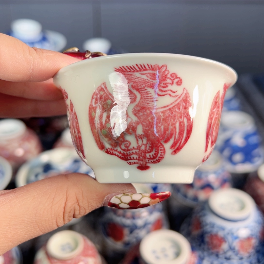 杯子景德镇毛仔柴窑主人杯