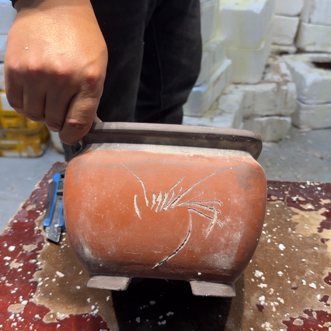 紫砂花盆瑕疵是什么