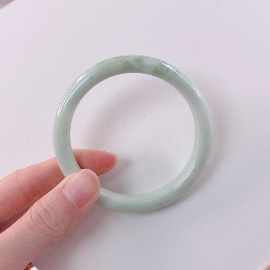 蓝田玉（蛇纹石化大理石玉）手镯未镶嵌A***