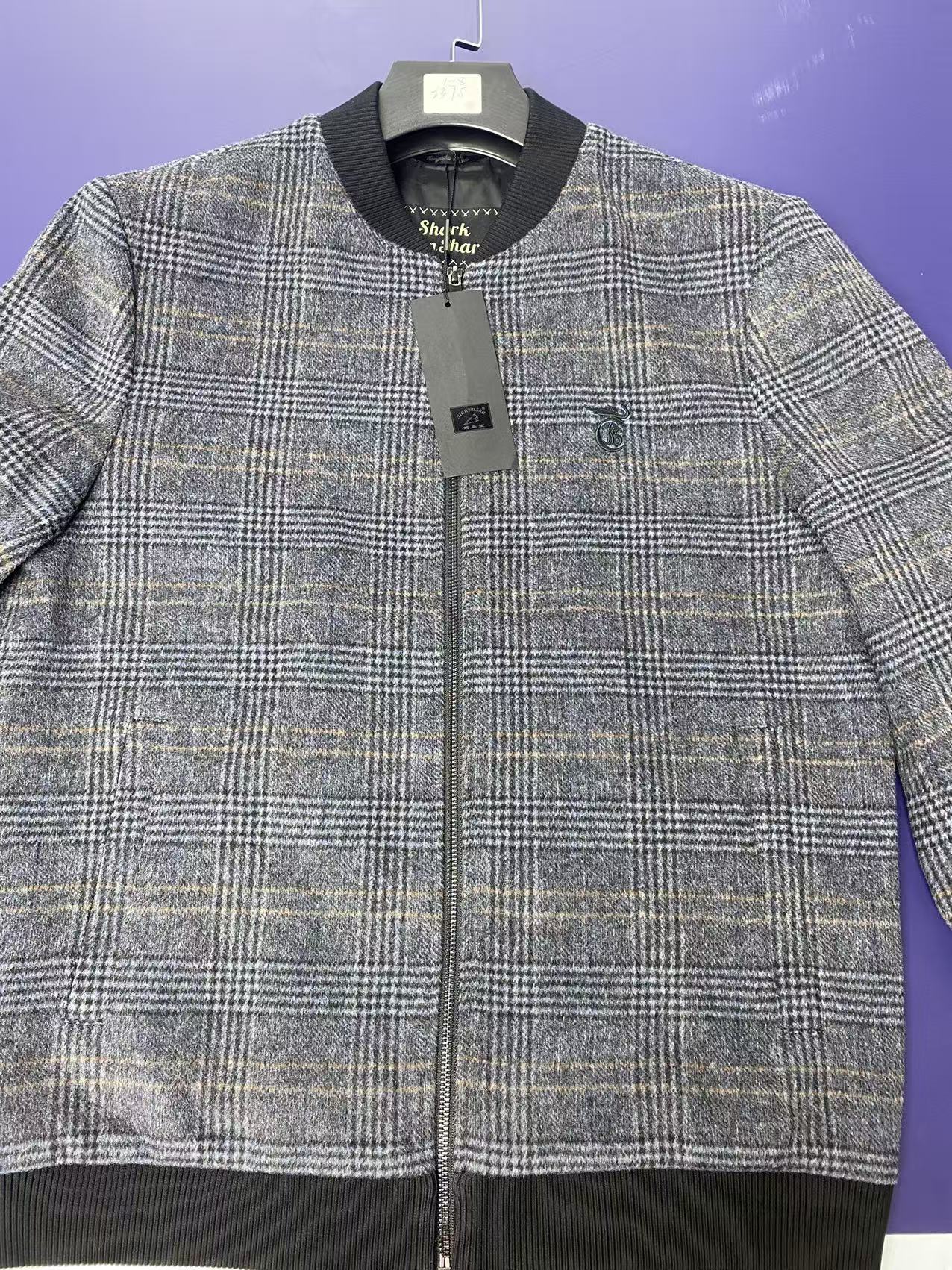 男棒球领常规款法式修身男士夹克时尚立领男款小香风