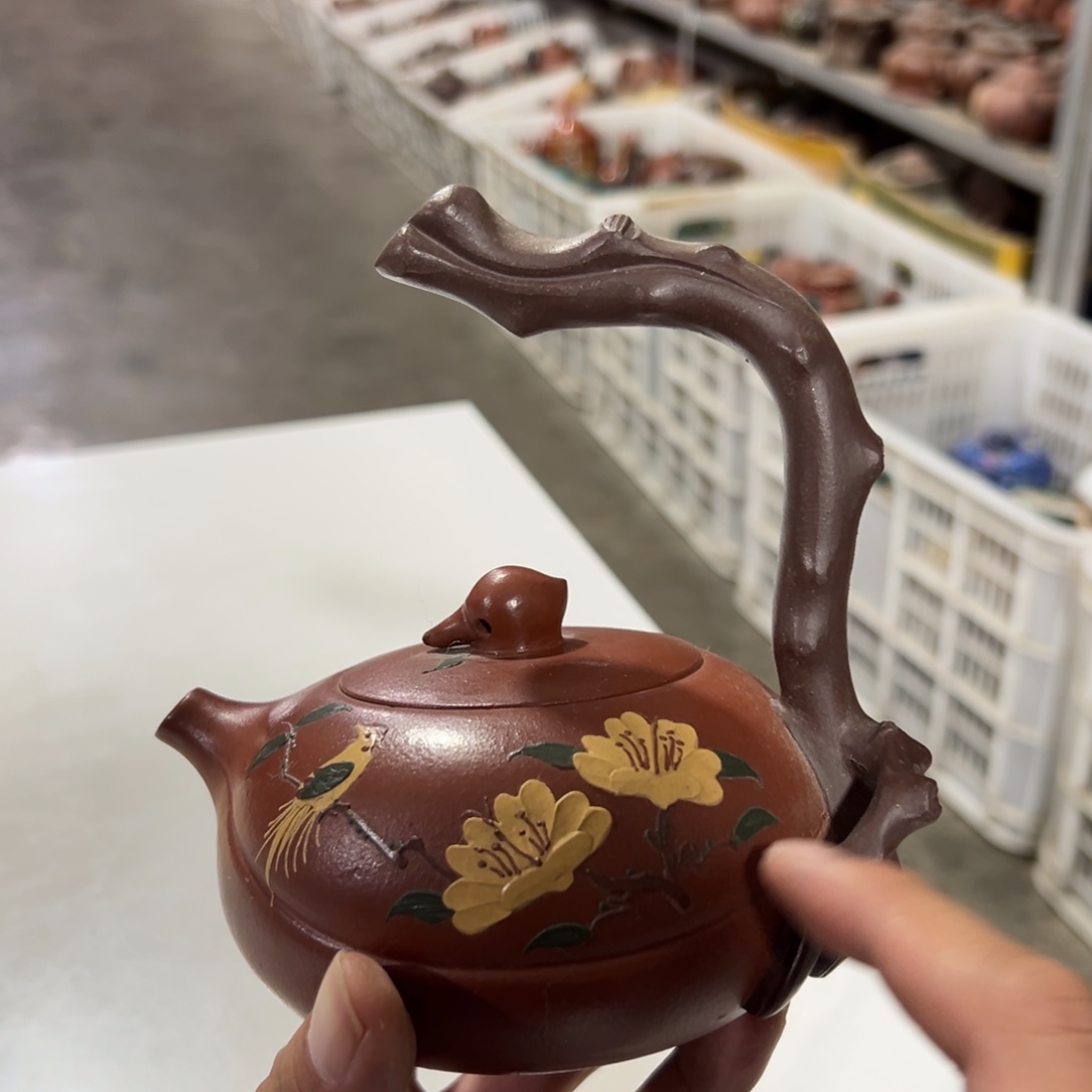 紫砂茶壶老厂紫砂壶一件！