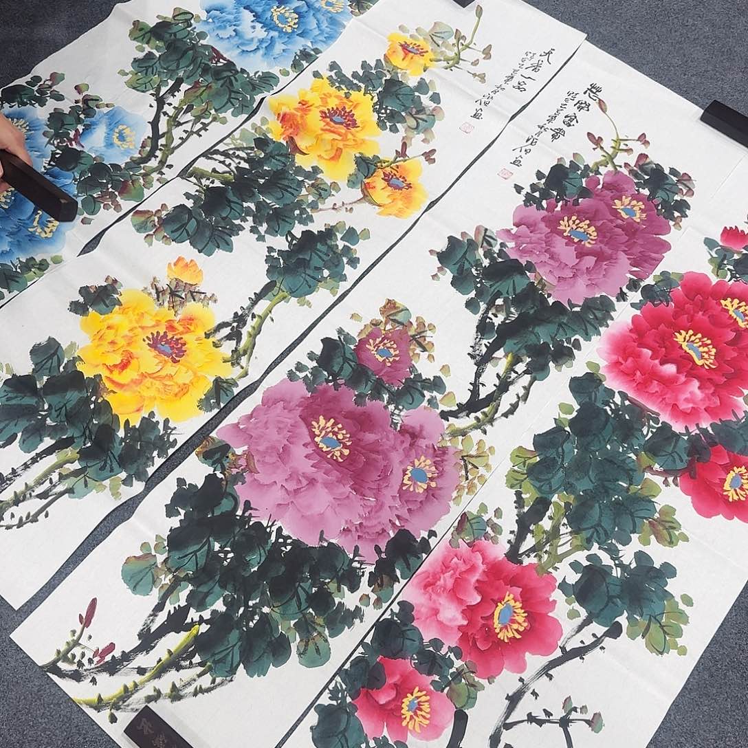 国画超级好看的一幅国画作品