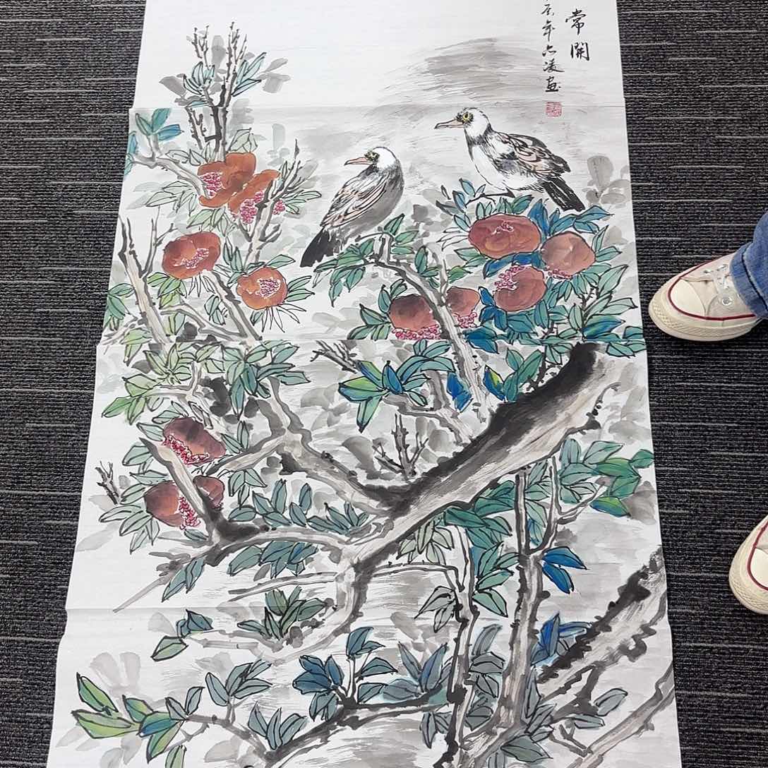 国画国画作品纯手绘