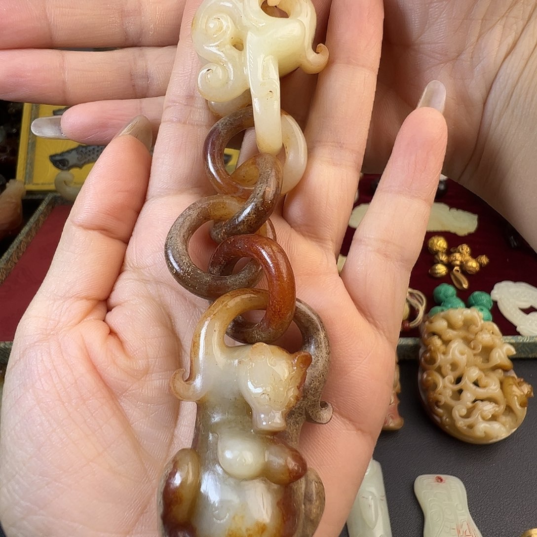 和田玉未镶嵌挂件产****?